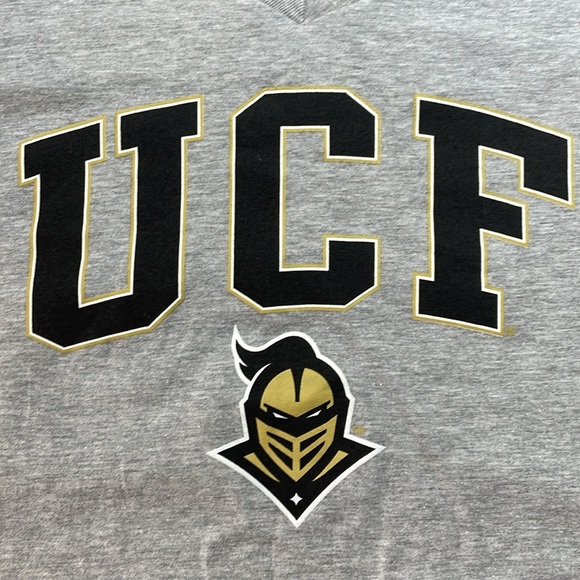 Fanatics Women’s UCF Knights Tee Shirt V-neck Short Sleeve Light Gray Size XL - Picture 6 of 11
